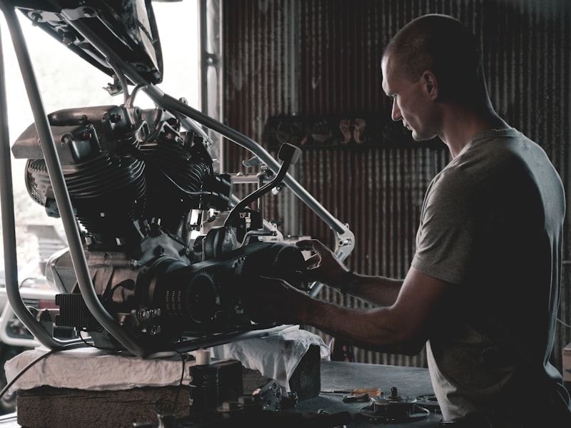 Car engine detailing